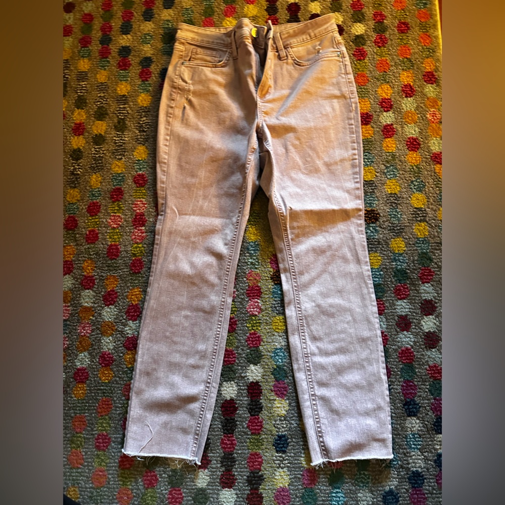 LC Lauren Conrad pastel pink wash  Skinny Jeans sz 6